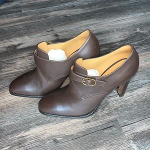 Ralph Lauren Lydell Brown Bootie